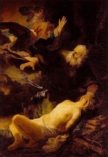 Abraham and Isaac,, REMBRANDT Harmenszoon van Rijn